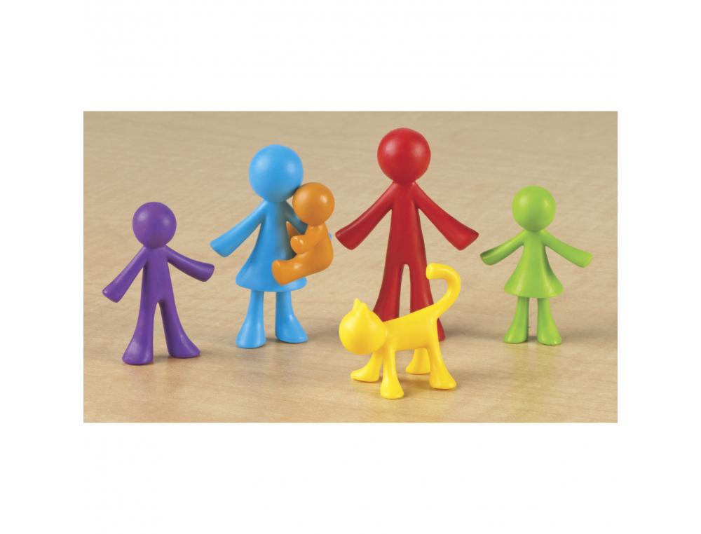 LA FAMILLE A TRIER LEARNING RESOURCES LOT DE 72 PIECES