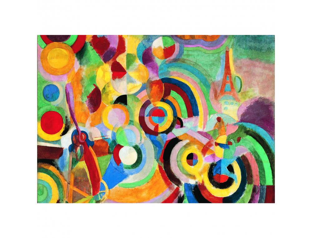 PUZZLES D ART MICHELE WILSON DELAUNAY HOMMAGE A BLERIOT 50 PIECES