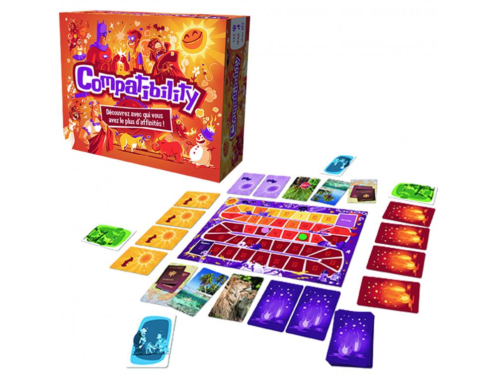 JEU D'AMBIANCE COMPATIBILITY COCKTAIL GAMES