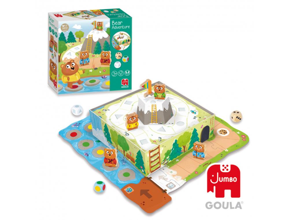 JEU D'OBSERVATION L'AVENTURE DES OURSONS GOULA