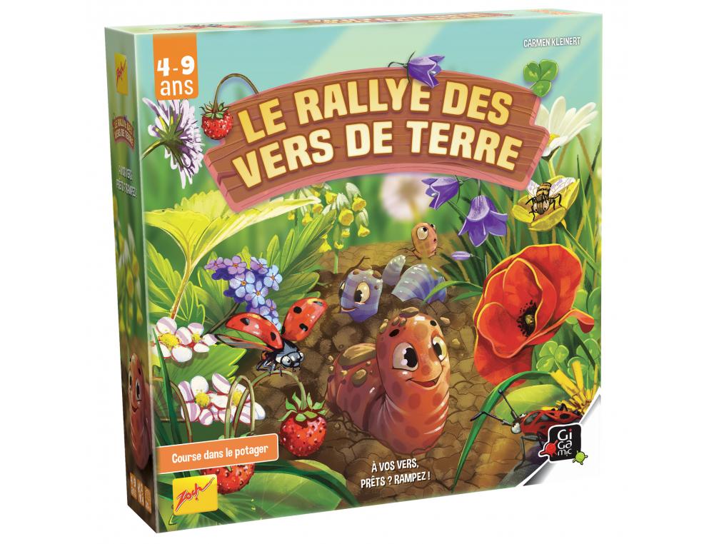 JEU D'OBSERVATION LE RALLYE DES VERS DE TERRE GIGAMIC