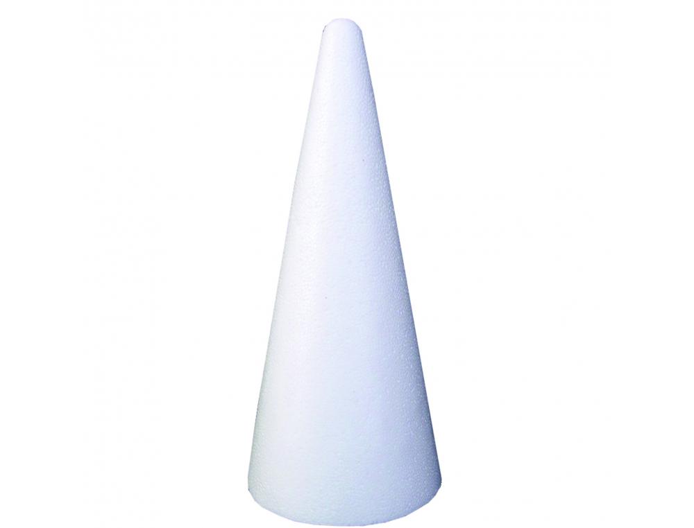 CONE GRAINE CREATIVE EN STYROPOR 200MM