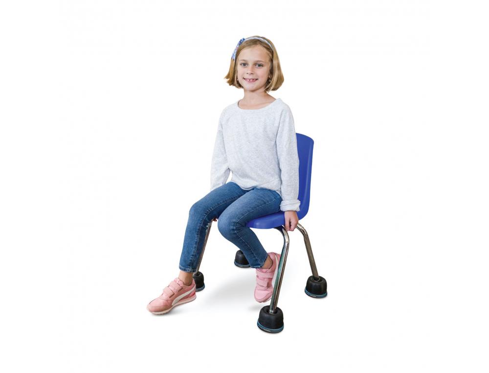 BANDE FIDGET DE PIED POUR CULTURE CLUB PIEDS DE CHAISE  WIGGLE WOBBLE LOT DE 4