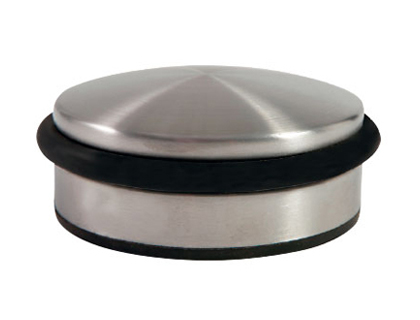 BUTE DE PORTE ALBA LESTE ACIER LASTOMRE FIXATION NON NCESSAIRE POIDS 1KG DIAMTRE 9CM HAUTEUR 4CM