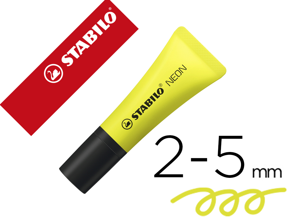 SURLIGNEUR STABILO NON FLUORESCENCE INTENSE SCHE APRS 4H TUBE GLOSS COLORIS JAUNE