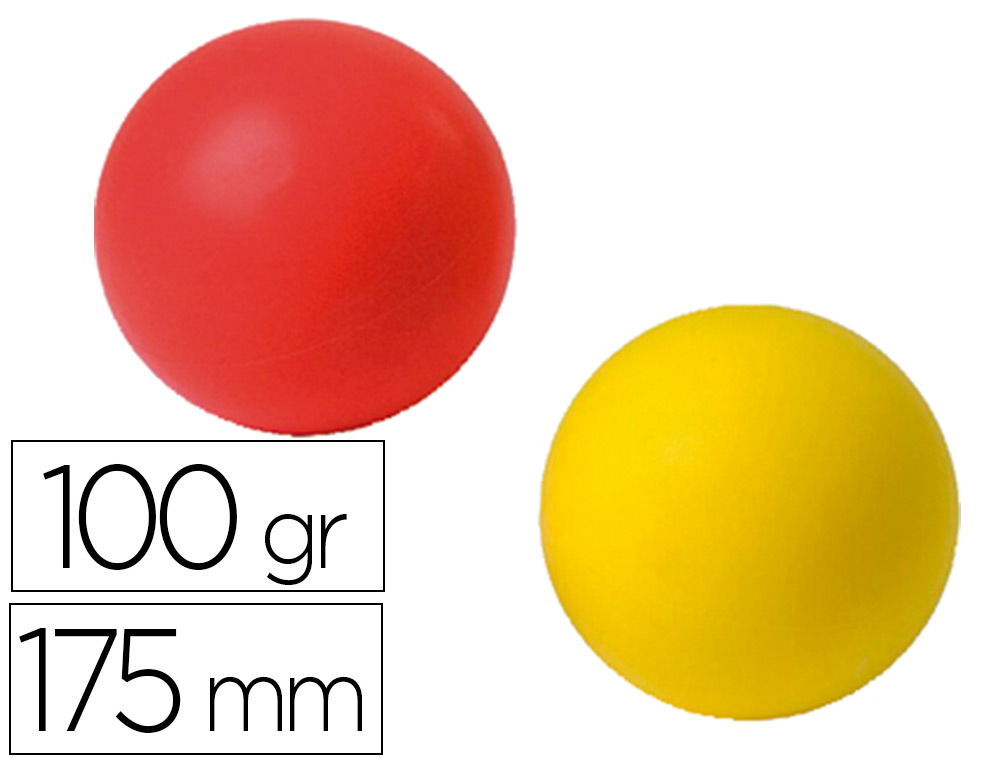 BALLON DE HANDBALL PLASTICO ROTOTECH SOFT EN MOUSSE DIAMTRE 175MM 100G