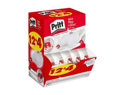 BOITE 12 CORRECTEURS + 4 OFFERTS PRITT